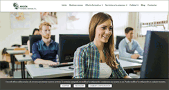 Desktop Screenshot of grupo-argon.com